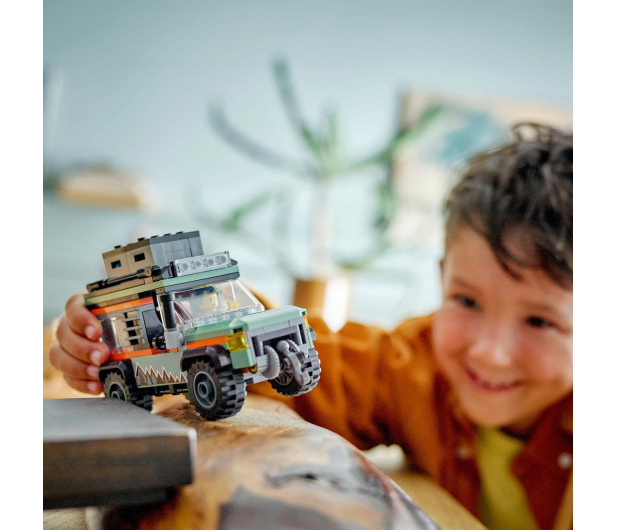 LEGO City 60447 Górska ciężarówka terenowa 4x4 - 1284111 - zdjęcie 14